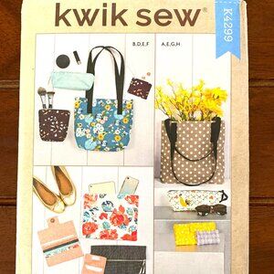 Kwik Sew Pattern #K4299 Ladies Bags and Accessories